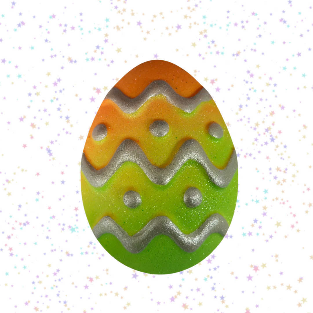 Egg- Bath Bomb- Strawberry Lime
