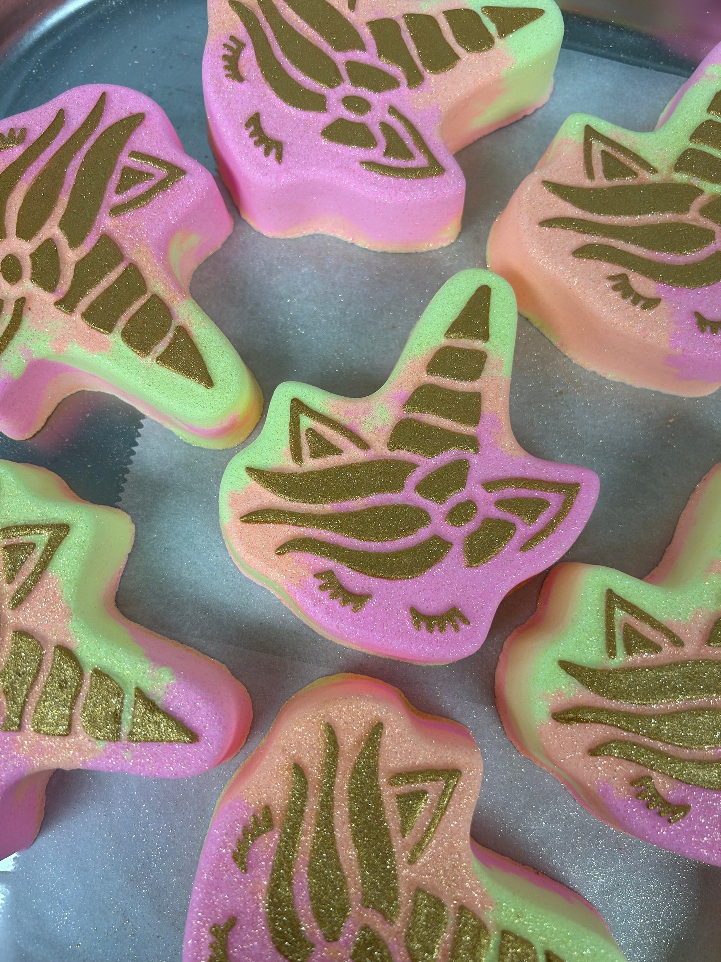 Neon Unicorn- Bath Bomb- Passionfruit Slushie