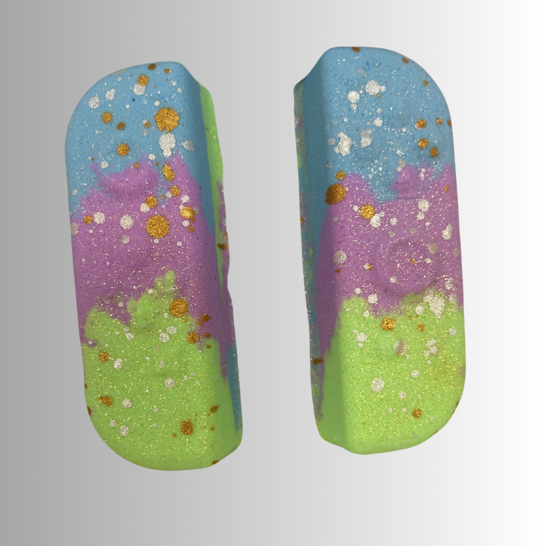 Neon Switch (pair)- Bath Bomb- Peppermint Candy