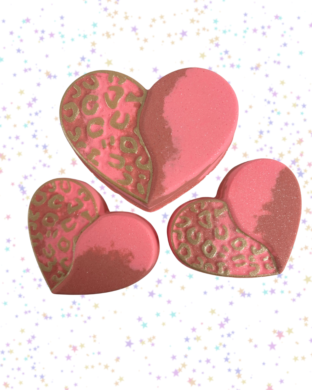 Leopard Heart- Bath Bomb