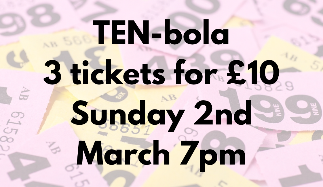 TikTok Live- TEN-bola GAME- Sun 2nd March 7pm