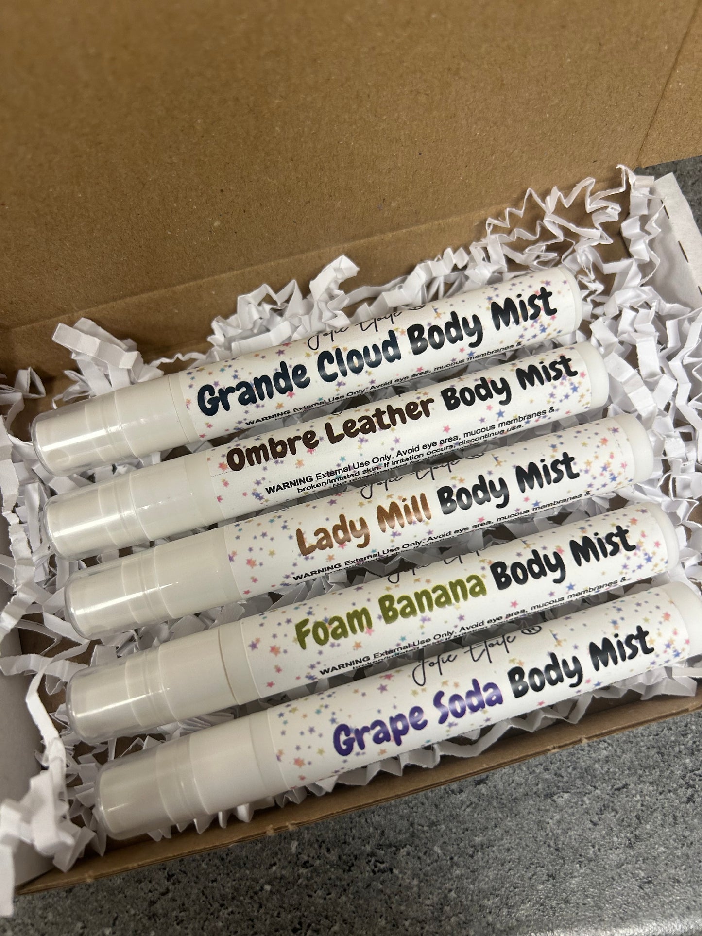 Mini Body Mist x5 Gift Set