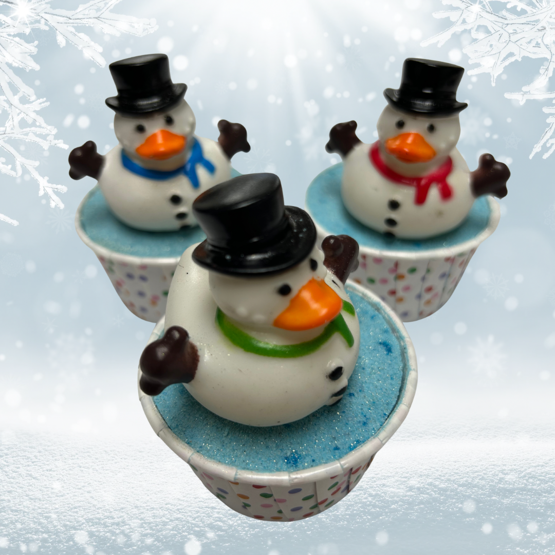 Snowman Toy Duck- Bath Bomb- Monkey Trumps
