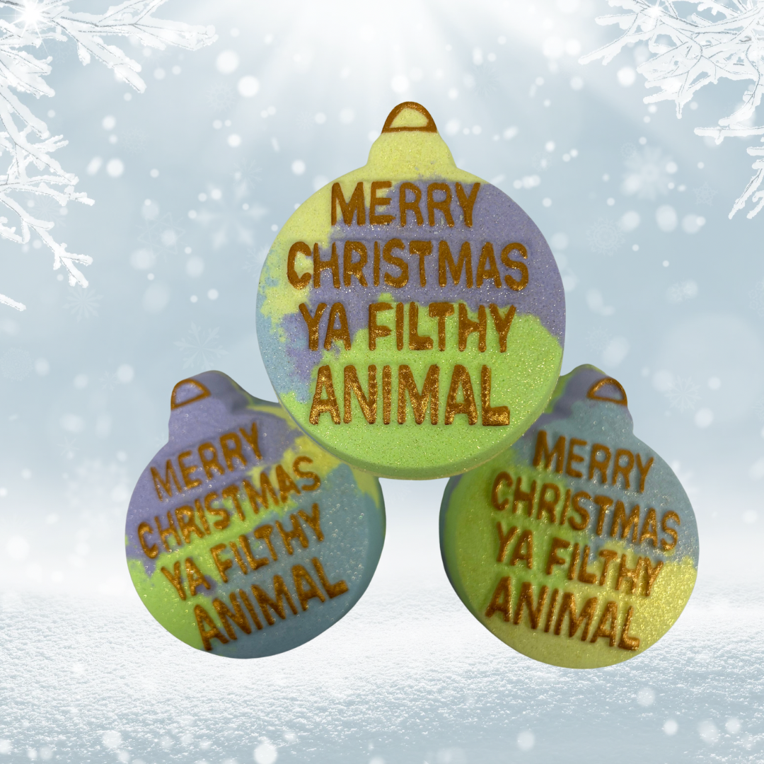 Filthy Animal- Bath Bomb- Strawberry Lime