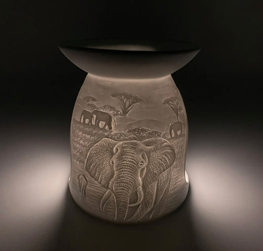 Elephant- Ceramic Wax Melt Burner