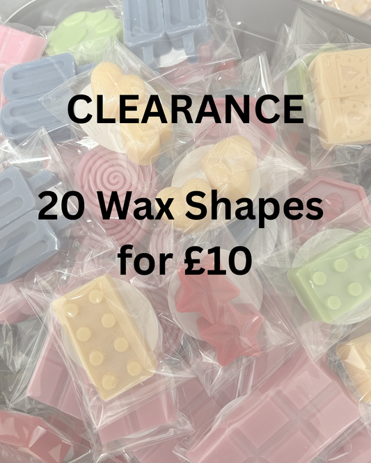20 Wax Melt Shapes