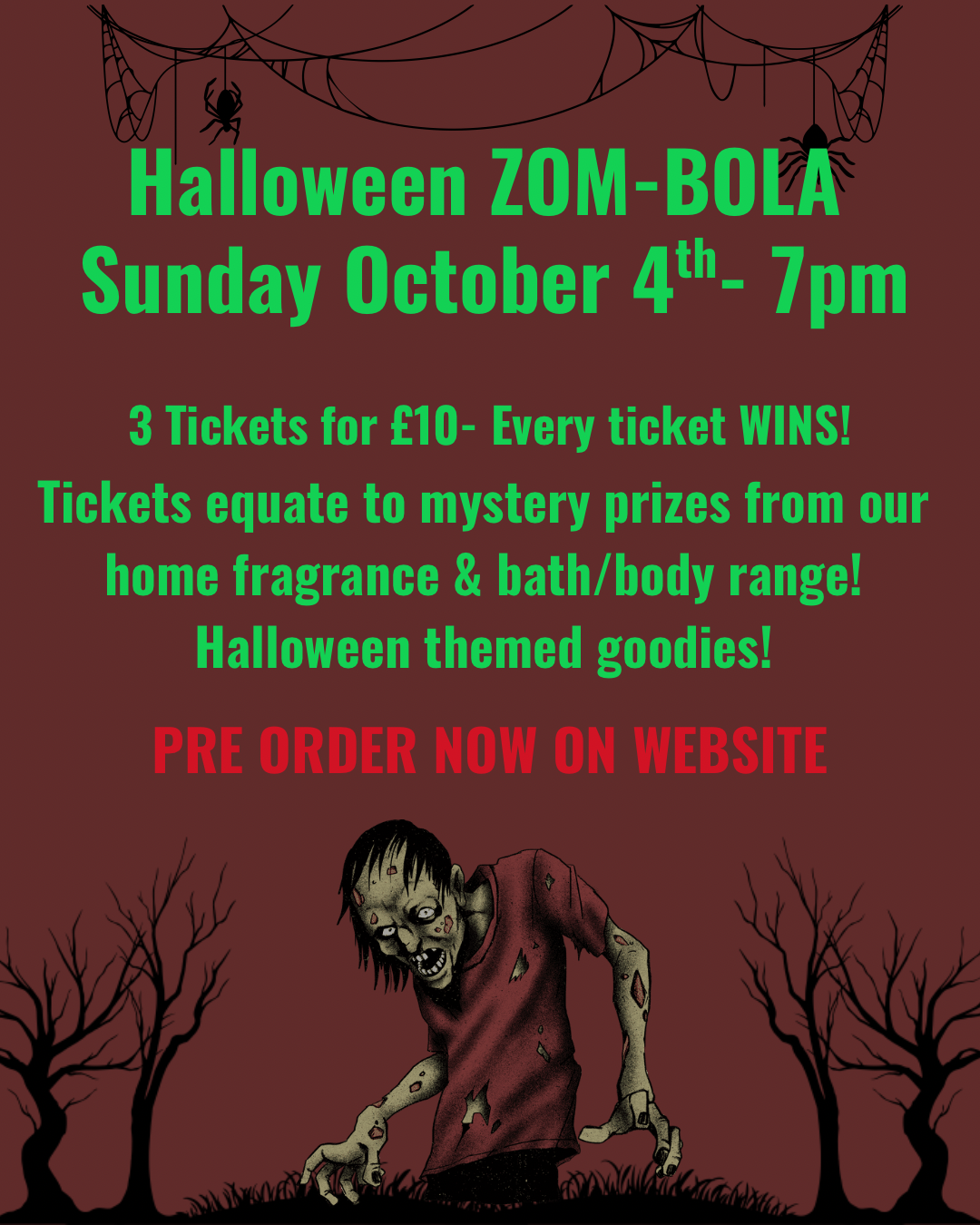 ZOM-BOLA- TikTok Live Sunday 4th October 7pm