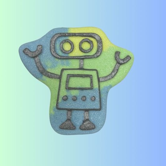 Neon Robot- Bath Bomb- Strawberry Lime