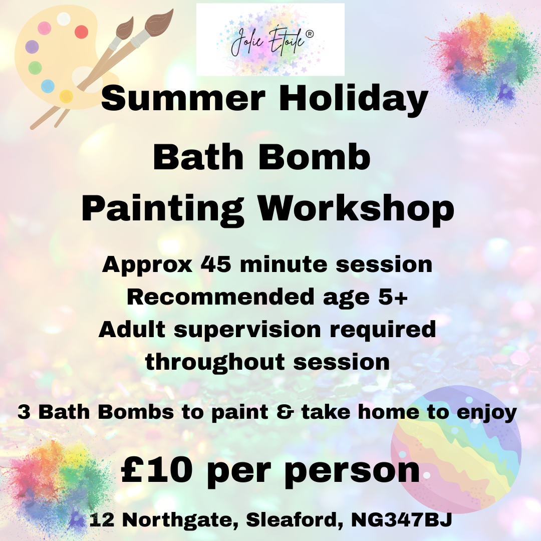 Bath Bomb Painting Workshop