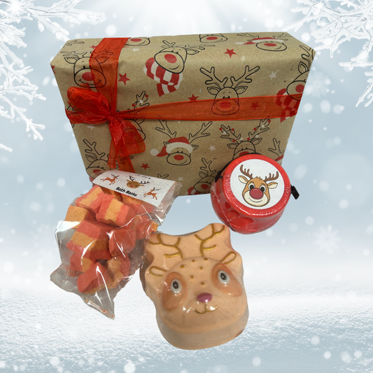 Reindeer- Bath Bomb Gift Set