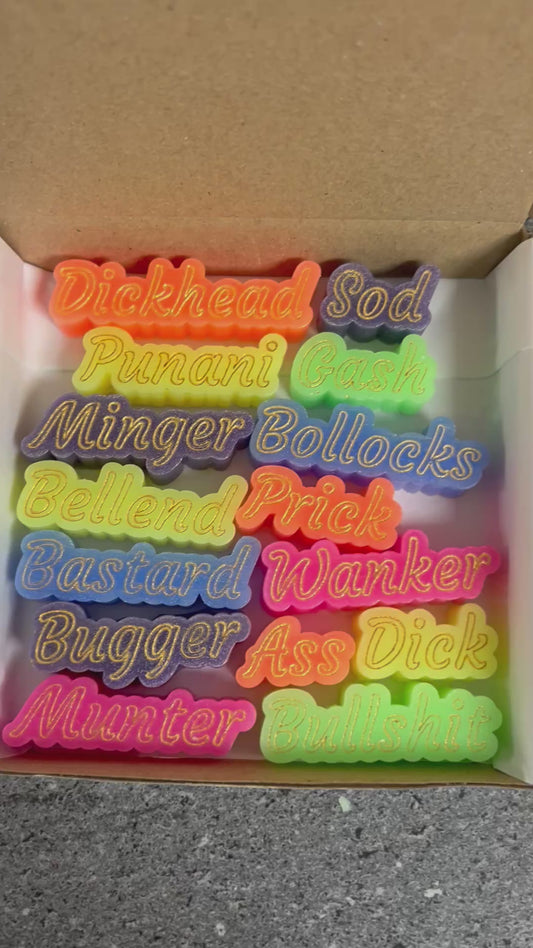 Swear Box- Wax Melt Shapes